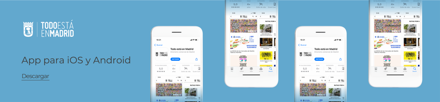 ¡Descárgate la app de Todo está en Madrid!