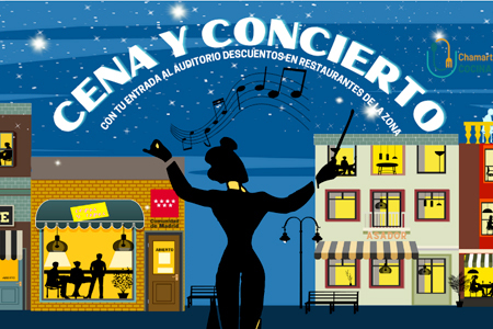 Imagen Cena y concierto en Chamartín